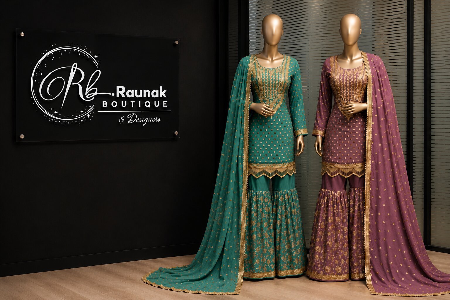 Inside Raunak Boutique